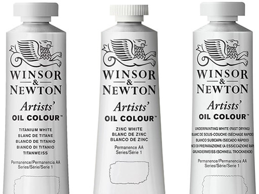 Choosing a white in oil colour