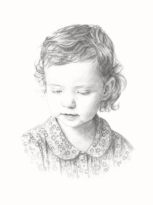 Child portrait pose