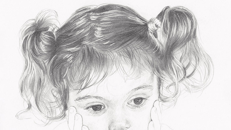 Getting rid of marks on your drawing paper • Anna Bregman Portraits